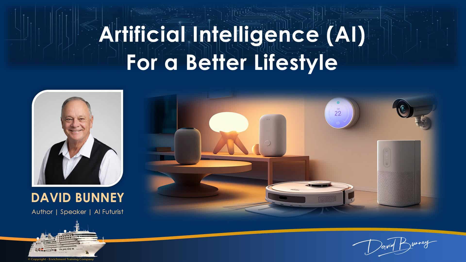 AI technology for improved living and smart home automation.