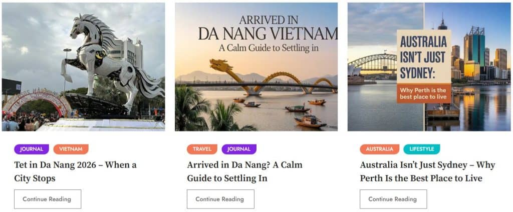 Arrived in Da Nang Vietnam: A peaceful guide to settling in and exploring the city.