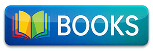 Icon of an open book with the word "BOOKS" on a blue background.